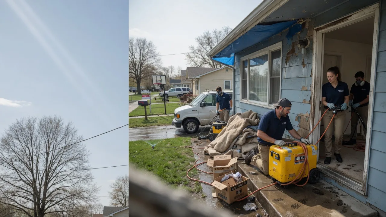 Basement Flood Cleanup in Painesville, OH near me
